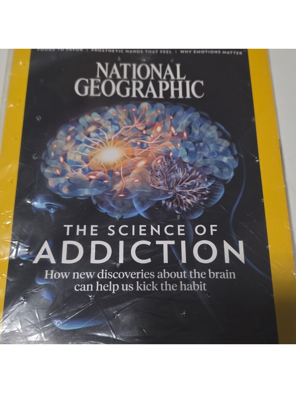 National Geographic September 2017 Science of Addiction Illustrated Neuroscience